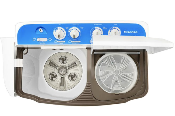 Hisense 7.5kg Twin Tub Washing Machine [2400D] - Image 2